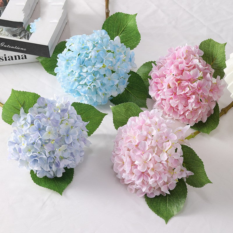 Silk Hydrangea Stems Bulk 12 Inch 10 Pcs Artificial Flower Arrangements Wedding Centerpieces