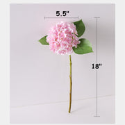 Silk Hydrangea Stems Bulk 12 Inch 10 Pcs Artificial Flower Arrangements Wedding Centerpieces