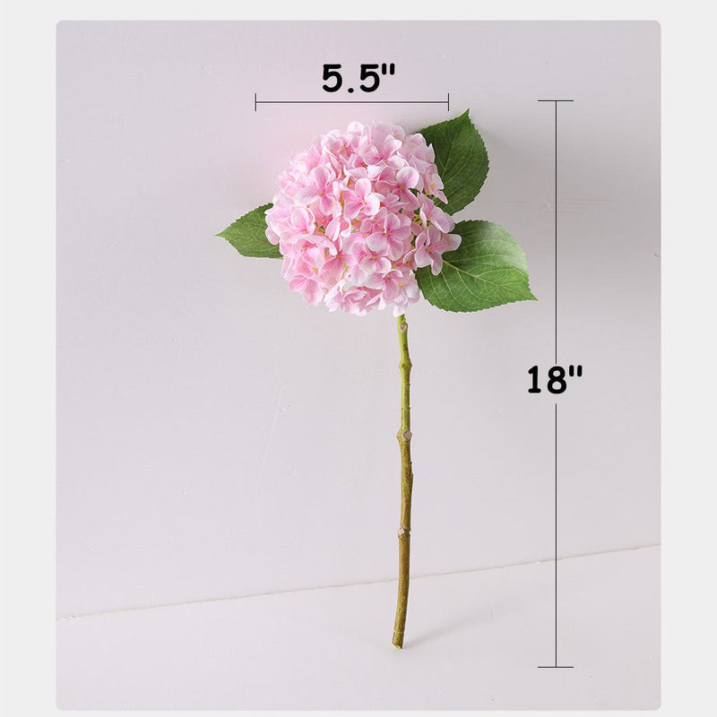 Silk Hydrangea Stems Bulk 12 Inch 10 Pcs Artificial Flower Arrangements Wedding Centerpieces