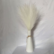 21 Inch Pampas Grass Stems 10 Pcs Fluffy Lifelike Artificial Faux Plant Bulk