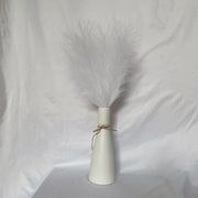 21 Inch Pampas Grass Stems 10 Pcs Fluffy Lifelike Artificial Faux Plant Bulk