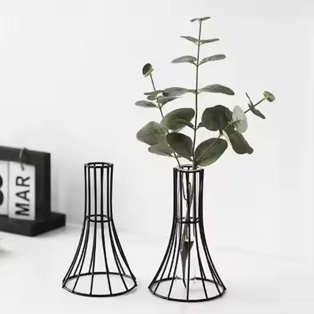 Bulk Geometric Metal Vase Centerpiece for Home Decor – Hydroponic Plant Stand for Weddings and Home Decorations Wholesale