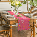 Bulk Birthday Theme Table Runners for Birthday Parties Indoor and Outdoor Wholesale