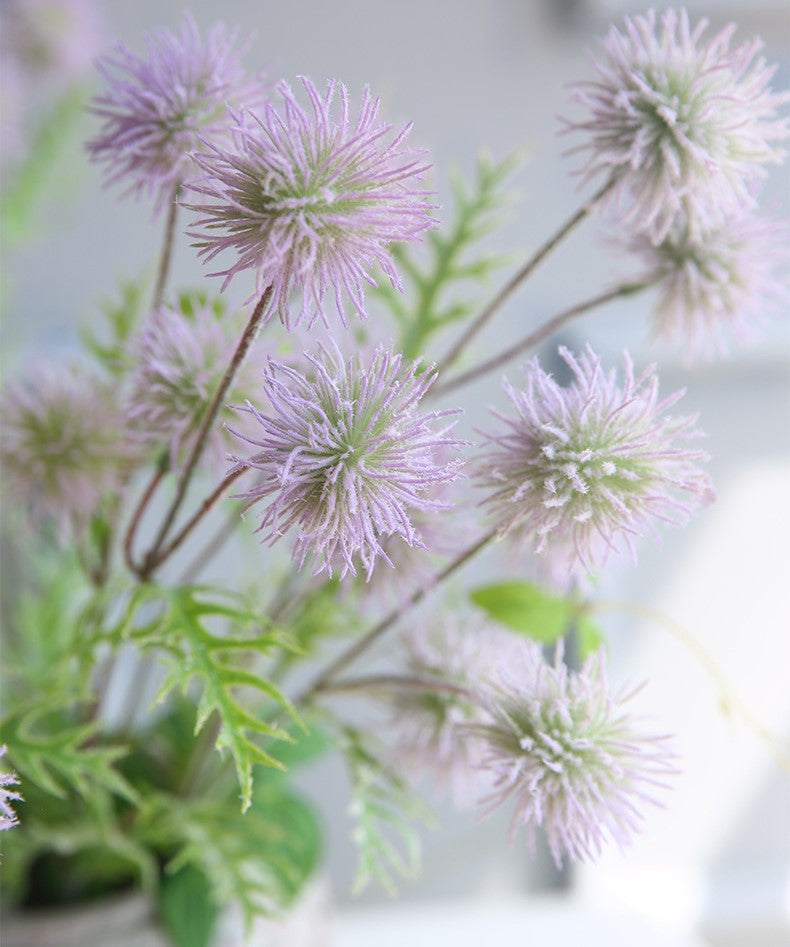 20 Inch Artificial Dandelion Stems 10 Pcs Bulk Silk Flower Stems
