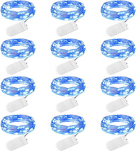 Bulk 12 Pack 6.56 ft 20 LED Battery Operated Fairy Lights for DIY Crafts Wedding Centerpieces Party Bedroom and Christmas Decorations Wholesale