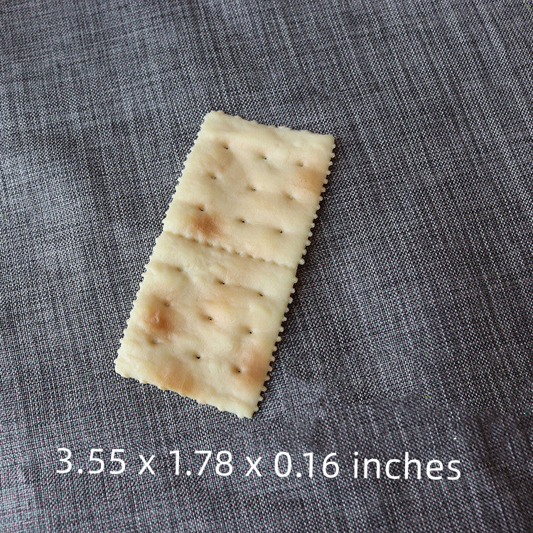 Artificial Biscuits - Fake Soda Crackers, Food Prop for Decoration & Display