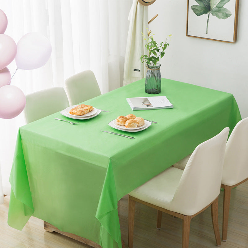 Bulk Disposable Tablecloth PEVA Tablecloth Hotel Restaurant Wedding Birthday Party Wholesale