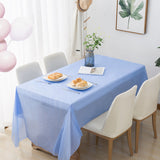 Bulk Disposable Tablecloth PEVA Tablecloth Hotel Restaurant Wedding Birthday Party Wholesale