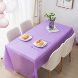 Bulk Disposable Tablecloth PEVA Tablecloth Hotel Restaurant Wedding Birthday Party Wholesale