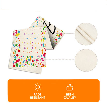 Bulk Birthday Theme Table Runners for Birthday Parties Indoor and Outdoor Wholesale