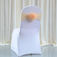 Bulk 10 Pcs Organza Bow Chair Sashes for Banquet Parties Decoration Wholesale
