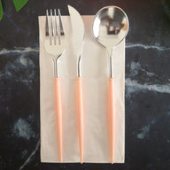 Bulk 3 Pcs Disposable Silverware Set Plastic Forks Spoons Knives Set for Party Wholesale