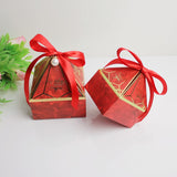 Bulk Diamond Shape Gift Box with Pearl Bow For Wedding Birthday Party Wholesale