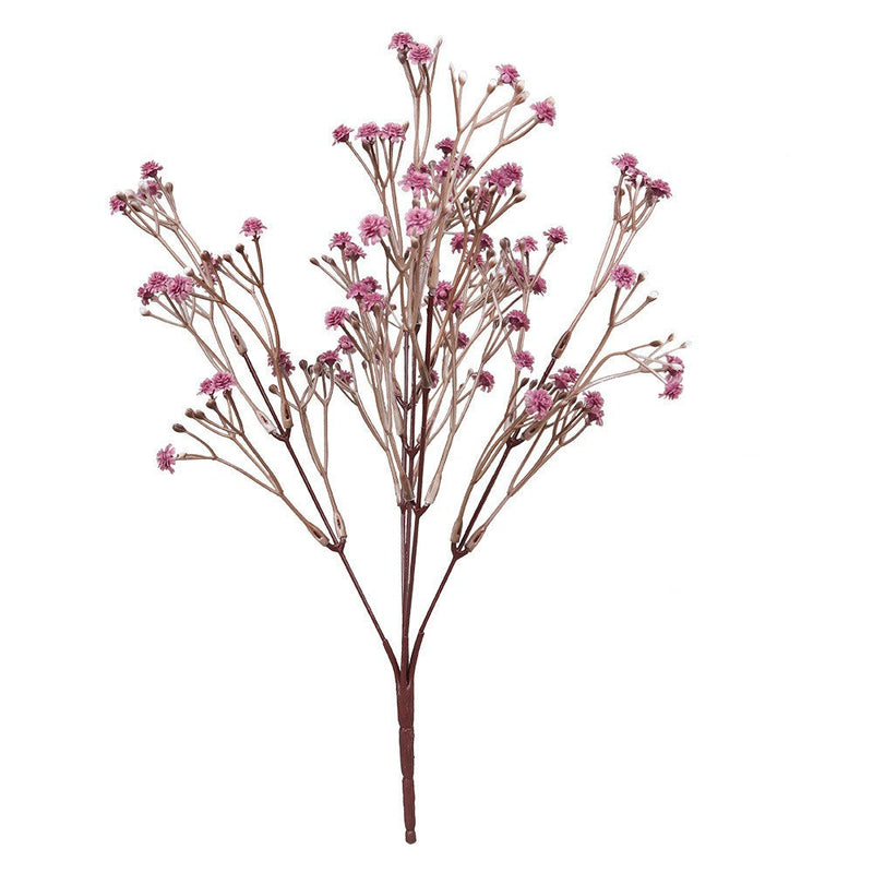 Baby’s Breath Artificial Bush Plants 10 Pcs UV Resistant for Outdoor Indoor Decor