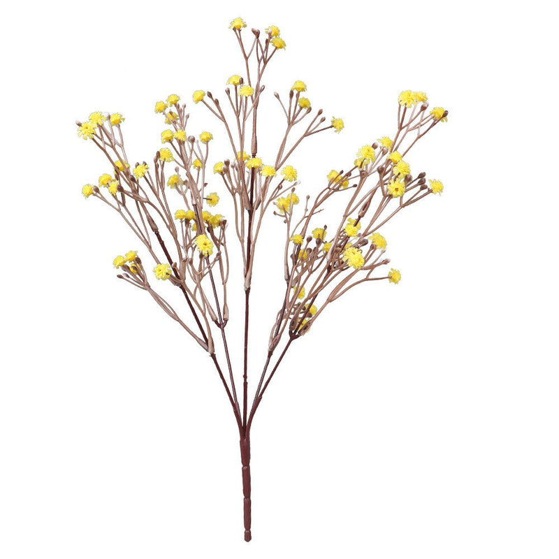Baby’s Breath Artificial Bush Plants 10 Pcs UV Resistant for Outdoor Indoor Decor
