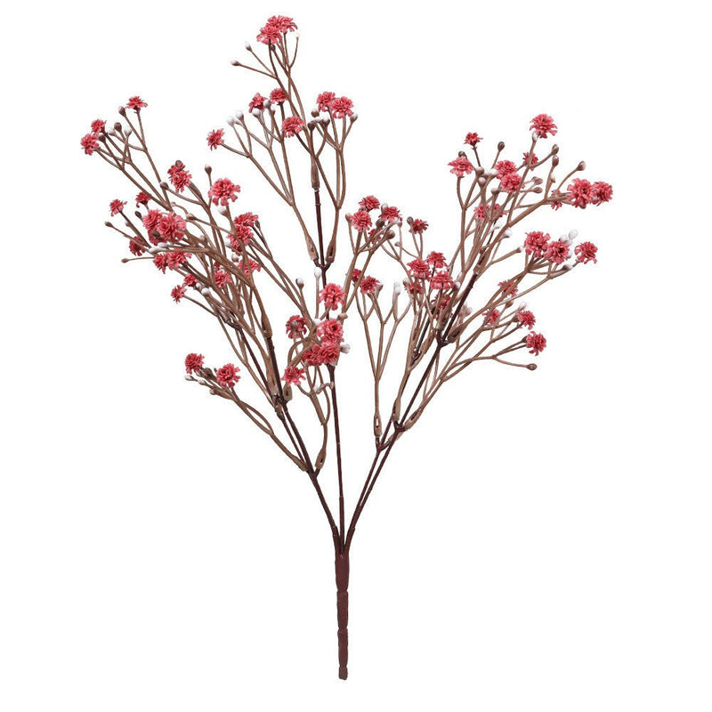 Baby’s Breath Artificial Bush Plants 10 Pcs UV Resistant for Outdoor Indoor Decor