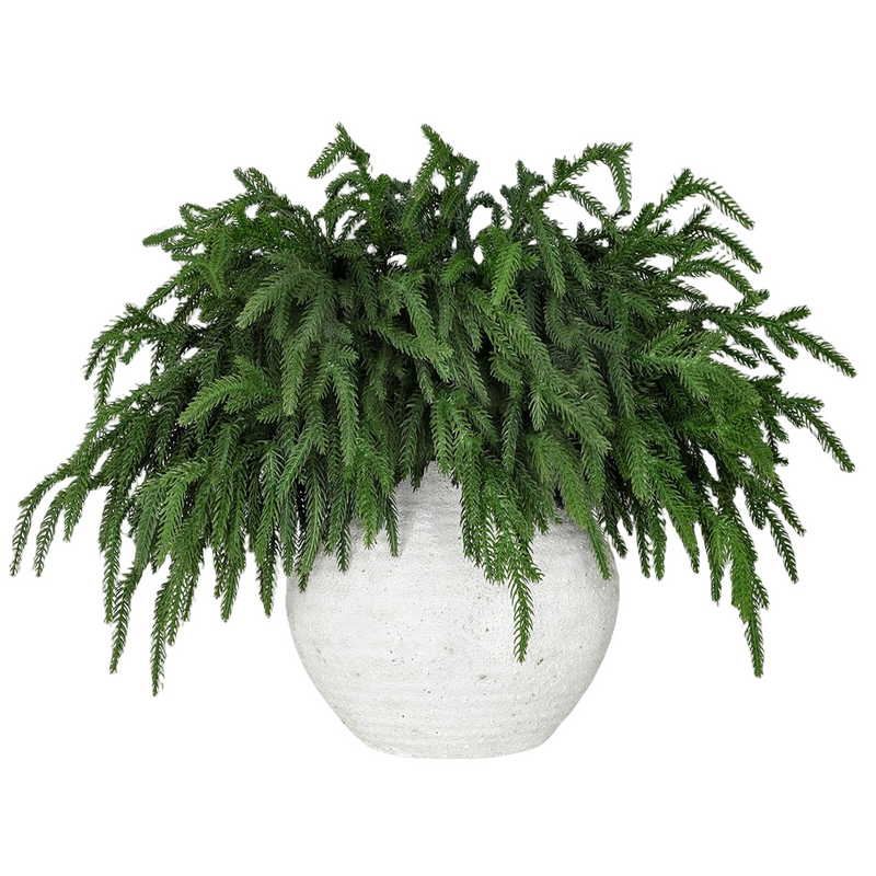 12 Inch Artificial Pine Branches 12 Pcs Realistic Soft Bendable Christmas Stems Picks