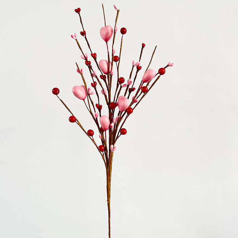 20 Pcs Artificial Flower Picks for Valentine's Day Bulk Wholesale
