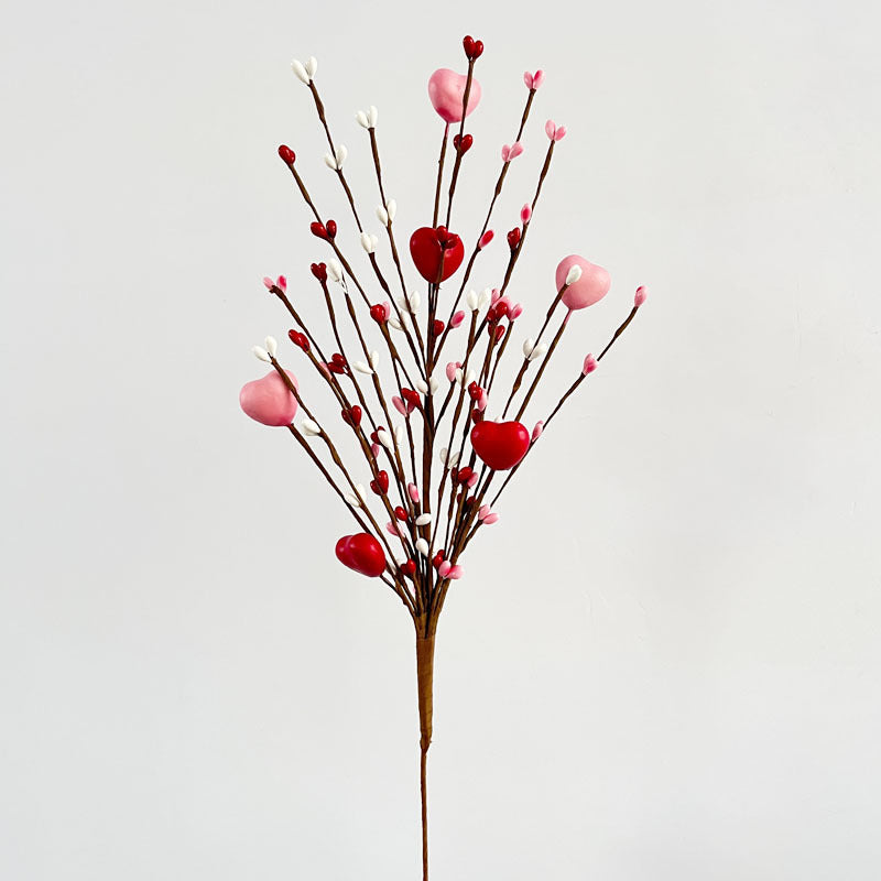 20 Pcs Artificial Flower Picks for Valentine's Day Bulk Wholesale