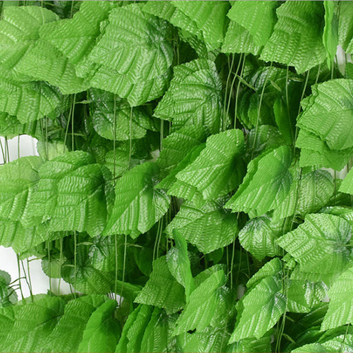 7.5 Ft Artificial Grape Leaves Vine Garland Greenery Hanging Ivy Bulk Quantity