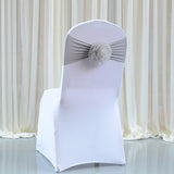 Bulk 10 Pcs Organza Bow Chair Sashes for Banquet Parties Decoration Wholesale