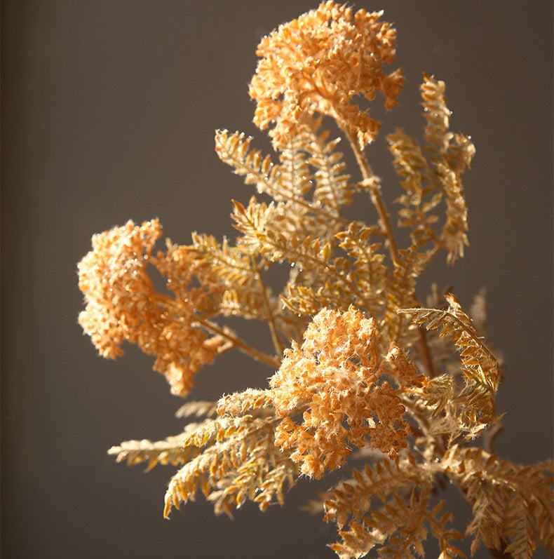 27 Inch Flocked Artificial Dandelion Stem Flowers Bulk Quantity