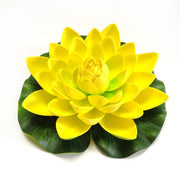 7 Inch Artificial Lily Lotus Floating Pads for Ponds, Bulk Quantity, Outdoor Use