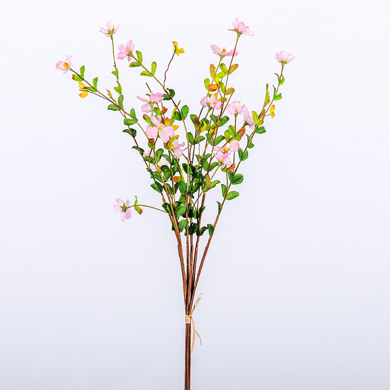 18-Bloom Wildflower Bouquet in Silk-Like Fabric, 20" Long, Perfect for Weddings, Home Decor, and Events