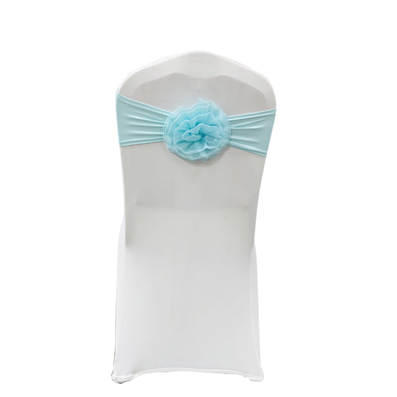 Bulk 10 Pcs Organza Bow Chair Sashes for Banquet Parties Decoration Wholesale