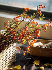 27 Inch Artificial Berry Branches Spray 10 Pcs Christmas Floral Arrangement Stems
