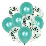 Bulk 10 Pcs 12 Inch Latex Balloons with Colored Confetti For Birthday Party Wedding Baby Shower Decoration Party Supplies Decor Wholesale