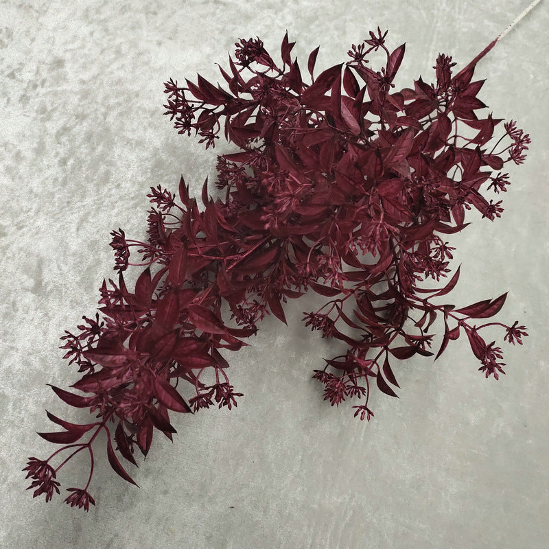 Artificial Hibiscus Mist Spray Single Stem Plant, Plastic Floral Decor for Weddings, Home, and Commercial Spaces