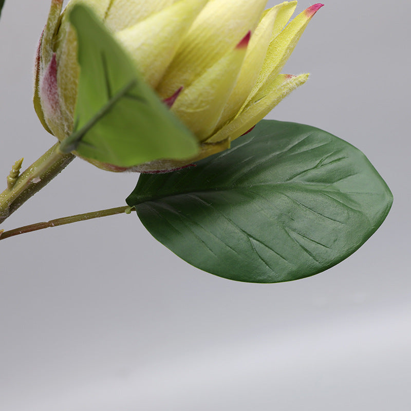21 Inch Faux Protea Stems 10 Pcs Artificial Silk Flowers Bulk Arrangement