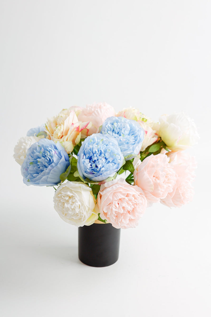 14 Inch Silk Peony Stems Artificial Flowers Bulk Quantity