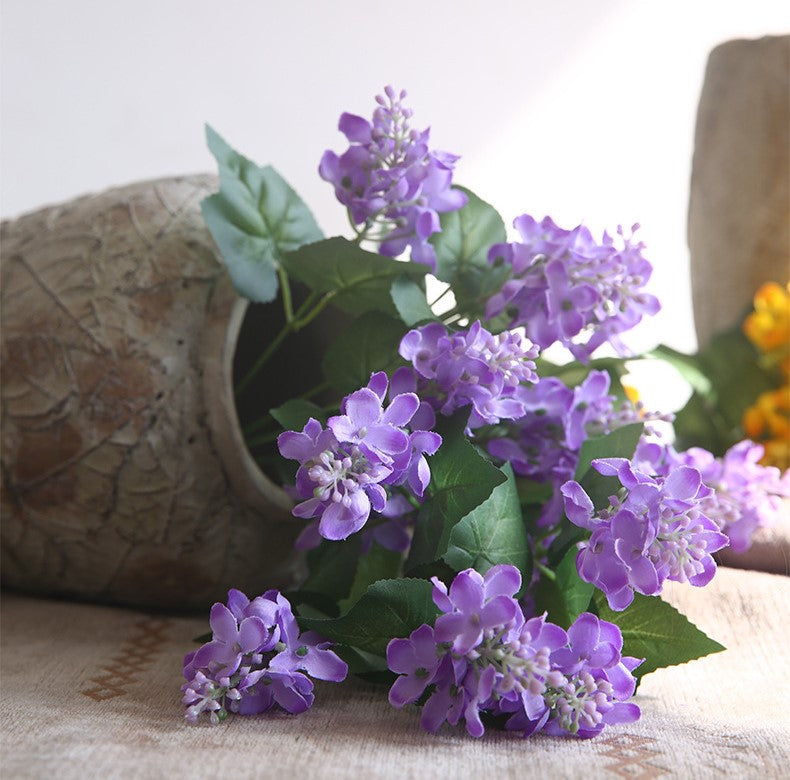 12 Inch Artificial Hyacinth Bush, Bulk Wholesale, Silk Flowers, Multiple Stems