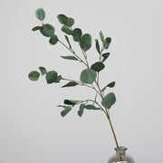 Artificial Eucalyptus Long Stems 35 Inch 10 Pcs Bulk Silk Green Leaves