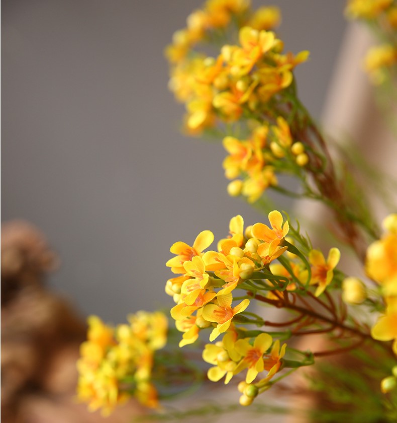 31 Inch Artificial Wax Flower Stems Chamelaucium Uncinatum Bulk Quantity