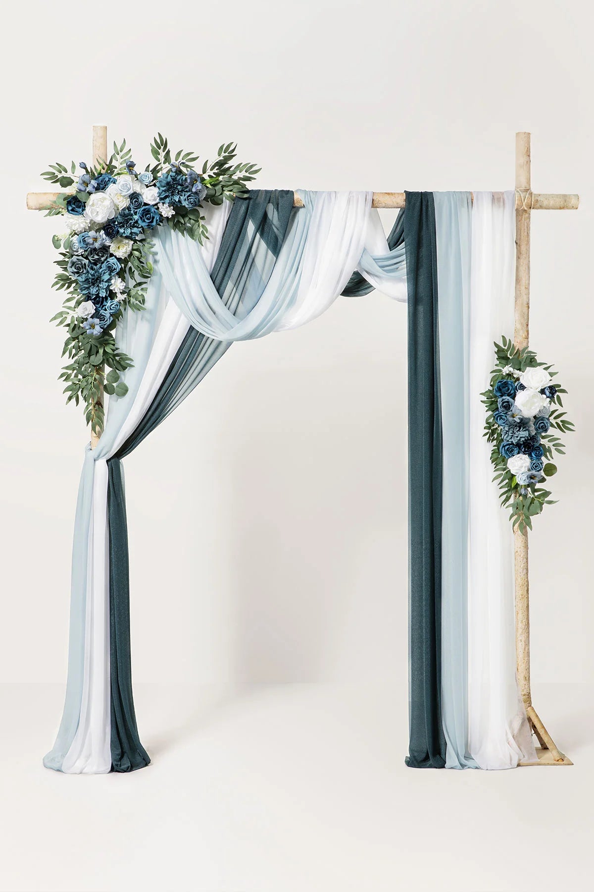 Bulk Arch Roses 2025 Artificial Chiffon Drapes UV-Resistant Fabric Boho Garden Weddings Outdoor Ceremony Hypoallergenic Wholesale