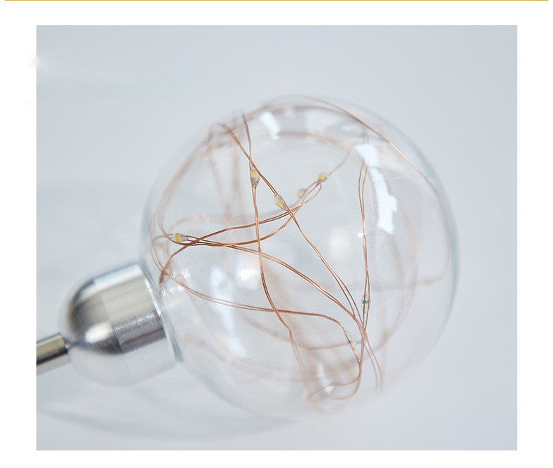 Round Ball LED Solar Garden Lamp Insert, Bulk Decorative Outdoor Lighting, Energy Efficient