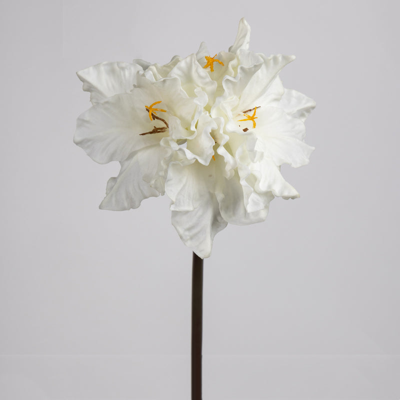 Real Touch Gladiolus Stem, 29" Tall Faux Flower, Autumn Floral for Wedding Bouquets, DIY Centerpieces, Fall Home Decor Vase Filler