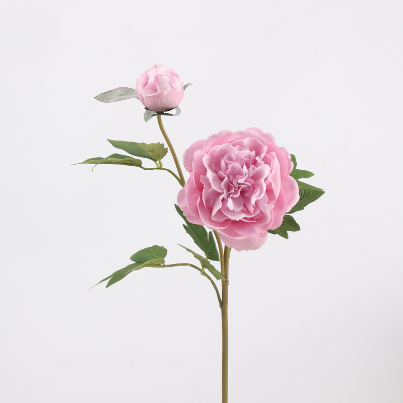 Large Real Touch Peony Stem, 29 Inch Tall Faux Flower, Moody Autumn Hues for Romantic Wedding Centerpieces, DIY Bouquets & Home Decor