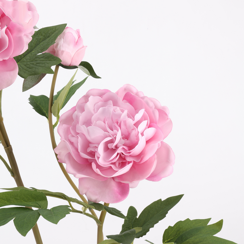Large Real Touch Peony Stem, 29 Inch Tall Faux Flower, Moody Autumn Hues for Romantic Wedding Centerpieces, DIY Bouquets & Home Decor
