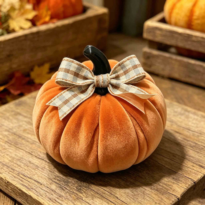 Mini Faux Pumpkin Decor, Realistic Resin Craft, Perfect for Halloween Home Decor, Wedding Centerpieces, Seasonal Decorations