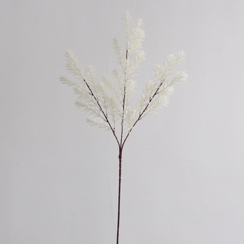 Faux Autumn Norfolk Pine Branch, 27", Incredibly Realistic Artificial Stem for DIY Wedding Backdrops, Fall Home Decor & Vase Filler