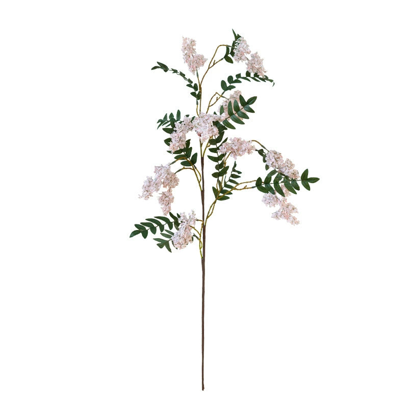 Everlasting Lilac Branch, 36" Tall Realistic Faux Flower Stem, Long Artificial Spray for Vase, Spring Home Decor, DIY Wedding Arrangements