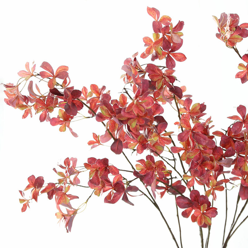 43" Tall Faux Japanese Pieris Stem, Lifelike Andromeda Spray, Long Stem Flowers for Vase, Minimalist Home Decor, DIY Wedding Arch & Arrangements