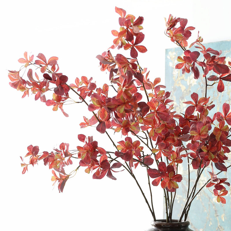 43" Tall Faux Japanese Pieris Stem, Lifelike Andromeda Spray, Long Stem Flowers for Vase, Minimalist Home Decor, DIY Wedding Arch & Arrangements