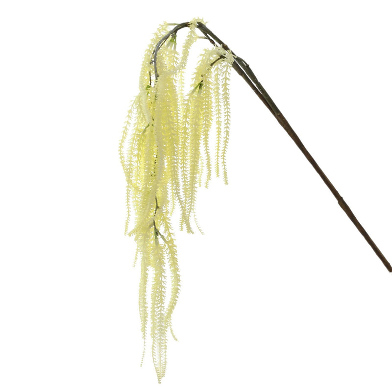 Faux Hanging Amaranthus Stem, 41" Lifelike Cascading Spray, Long Trailing Greenery for Wedding Arch, Boho Home Decor, Floral Arrangements