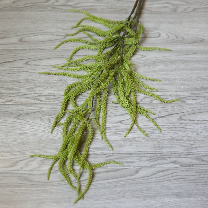 Faux Hanging Amaranthus Stem, 41" Lifelike Cascading Spray, Long Trailing Greenery for Wedding Arch, Boho Home Decor, Floral Arrangements