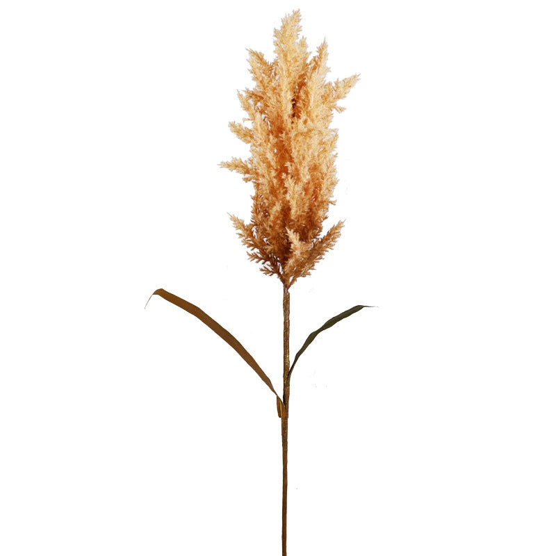 Tall Faux Pampas Grass Stem, 39-Inch Realistic Reed Plume, Fluffy & Ethereal, For Floor Vase, Boho Home Decor, Wedding Arch Arrangement
